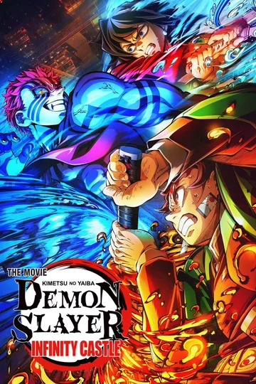 Demon Slayer poster, illustrative artwork